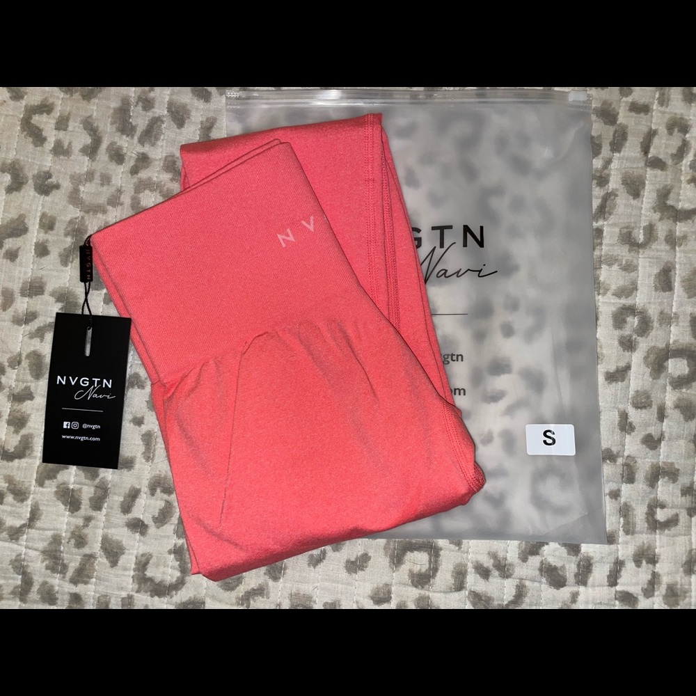 NVGTN Leggings Coral (SM) NWT